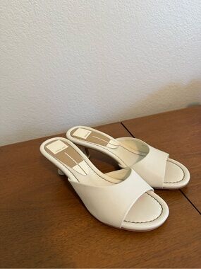 Dolce Vida White Heels